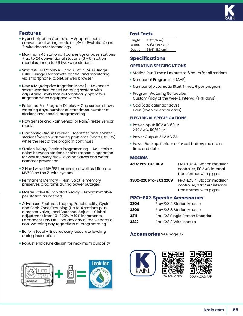 K-Rain Irrigation Products Catalog Weekly Ad January 1 - December 31, 2026