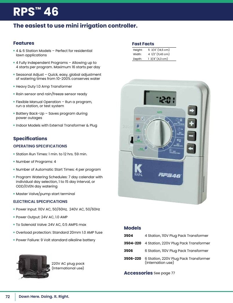 K-Rain Irrigation Products Catalog Weekly Ad January 1 - December 31, 2026