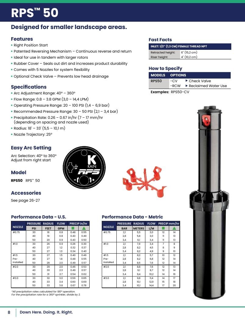 K-Rain Irrigation Products Catalog Weekly Ad January 1 - December 31, 2026
