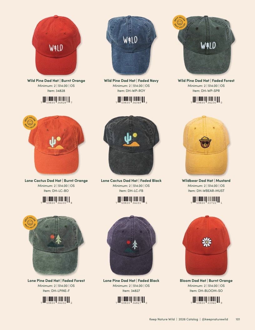 Keep Nature Wild Outdoor Apparel Catalog Weekly Ad January 1 - December 31, 2026