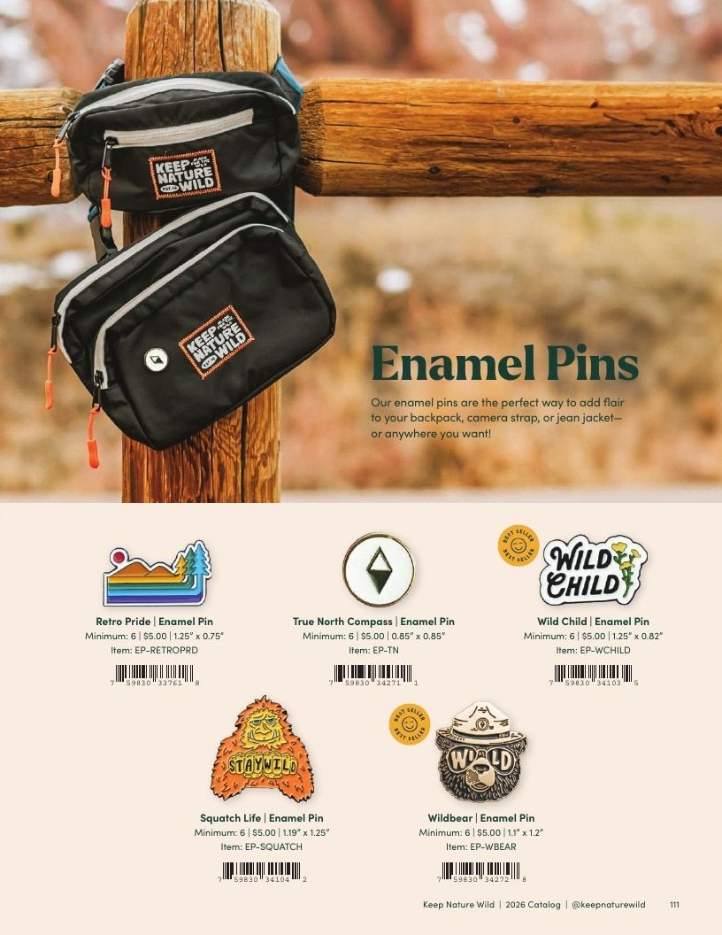 Keep Nature Wild Outdoor Apparel Catalog Weekly Ad January 1 - December 31, 2026