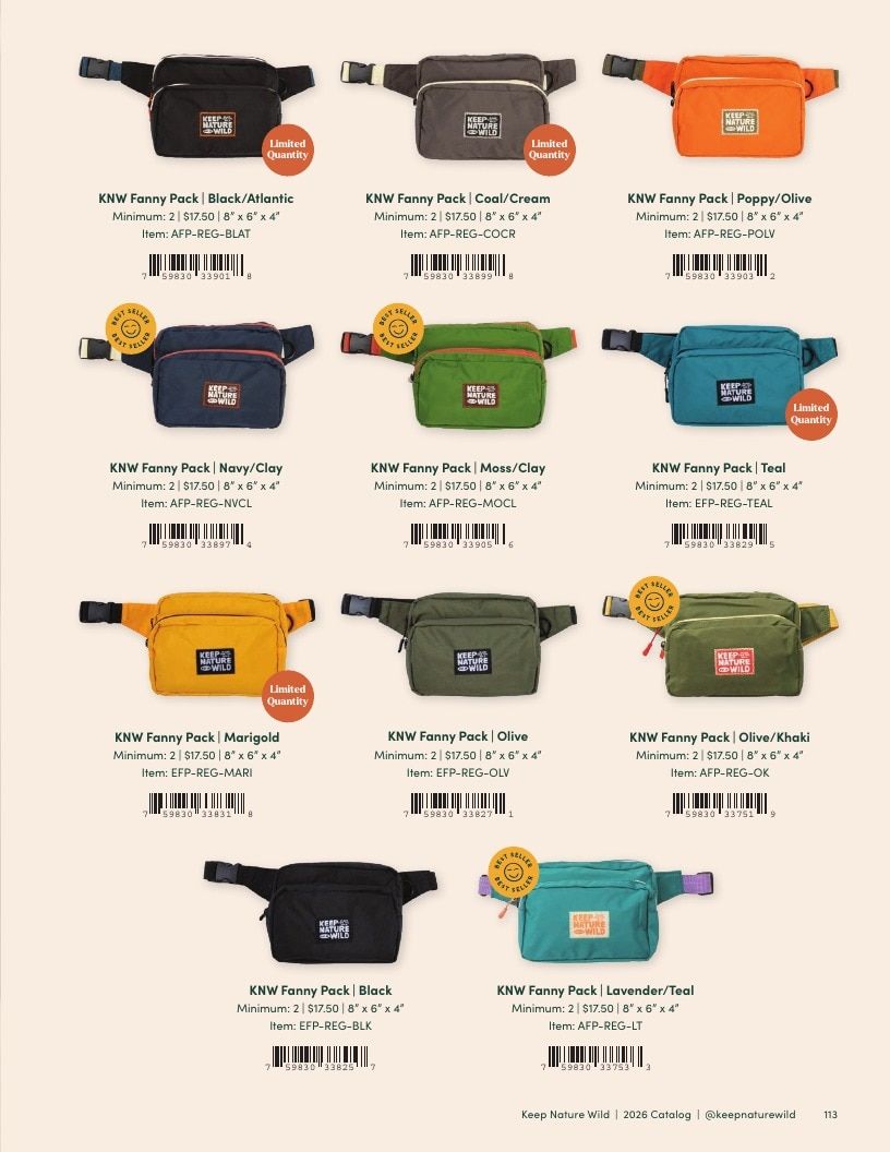 Keep Nature Wild Outdoor Apparel Catalog Weekly Ad January 1 - December 31, 2026