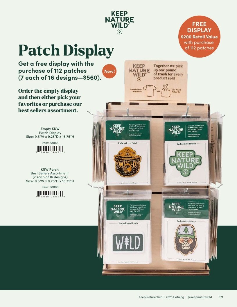 Keep Nature Wild Outdoor Apparel Catalog Weekly Ad January 1 - December 31, 2026