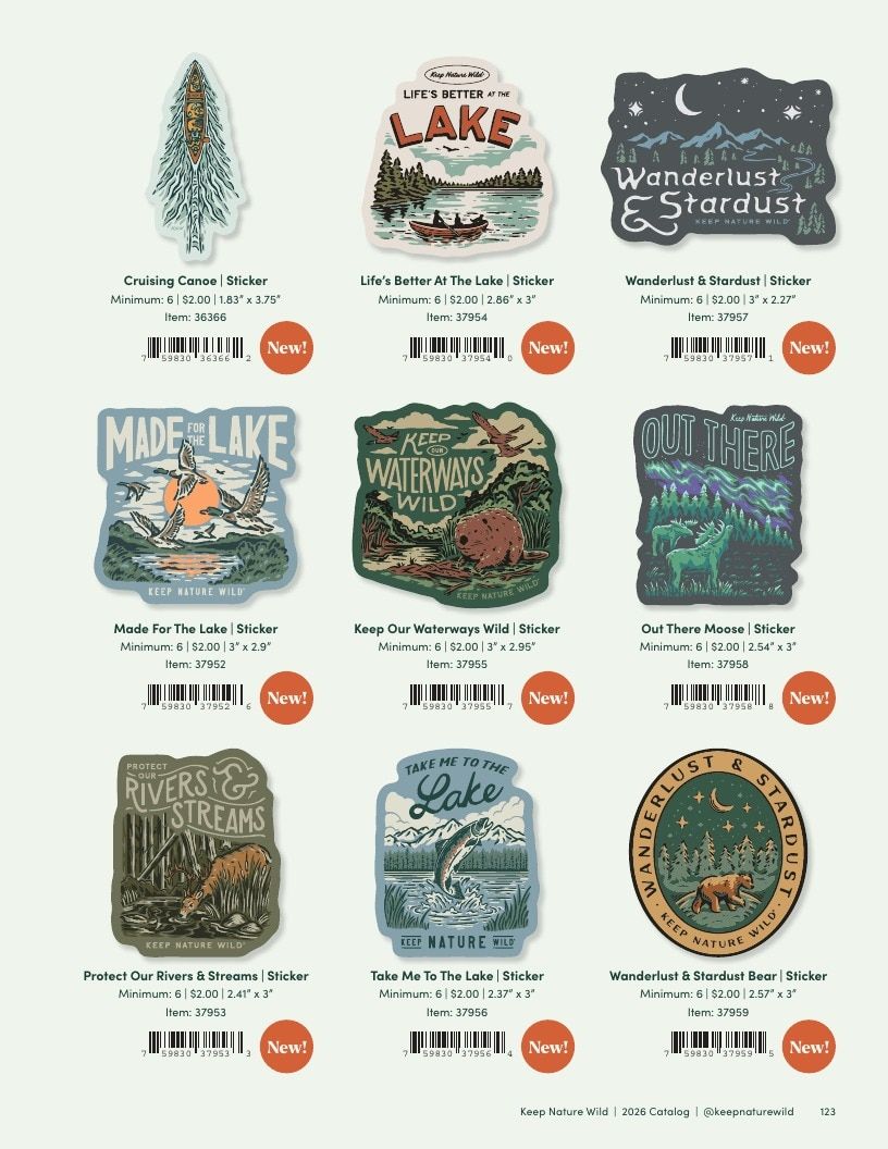 Keep Nature Wild Outdoor Apparel Catalog Weekly Ad January 1 - December 31, 2026