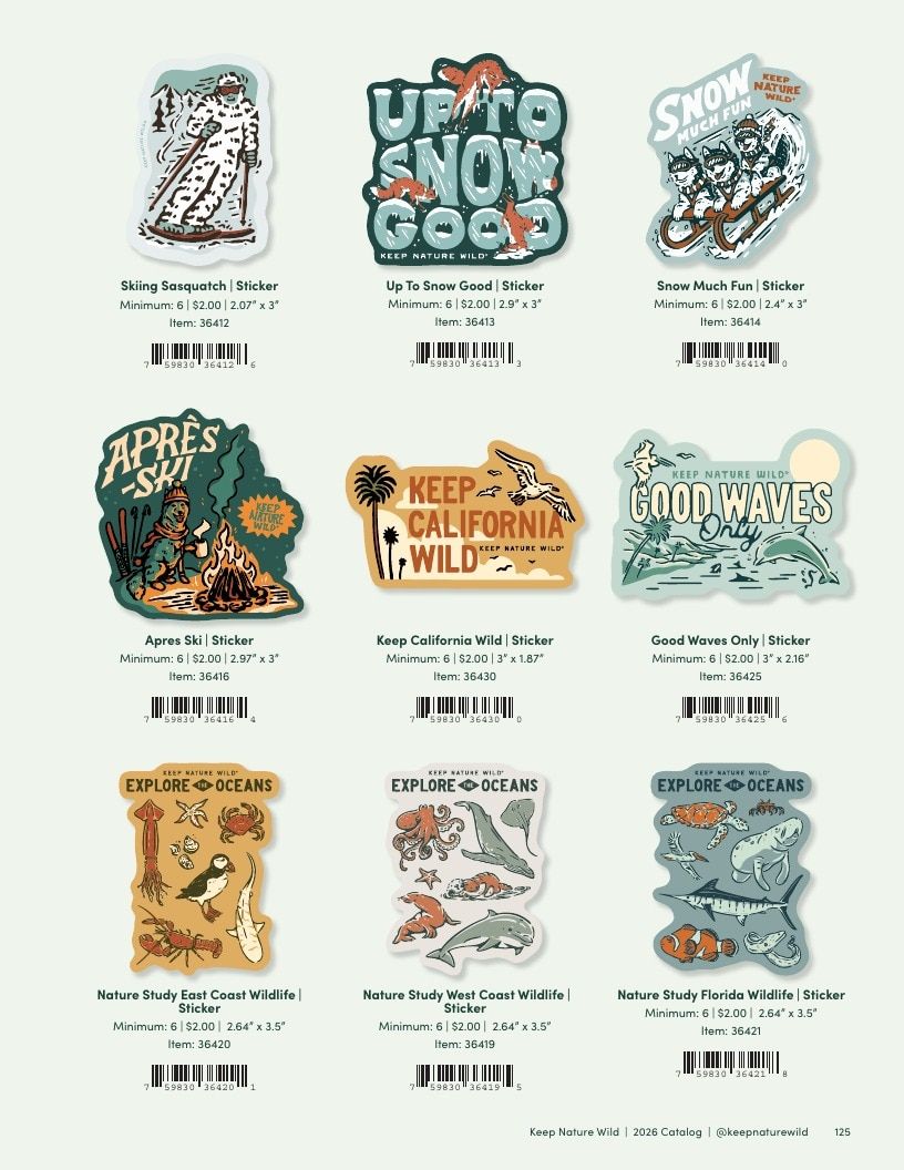 Keep Nature Wild Outdoor Apparel Catalog Weekly Ad January 1 - December 31, 2026