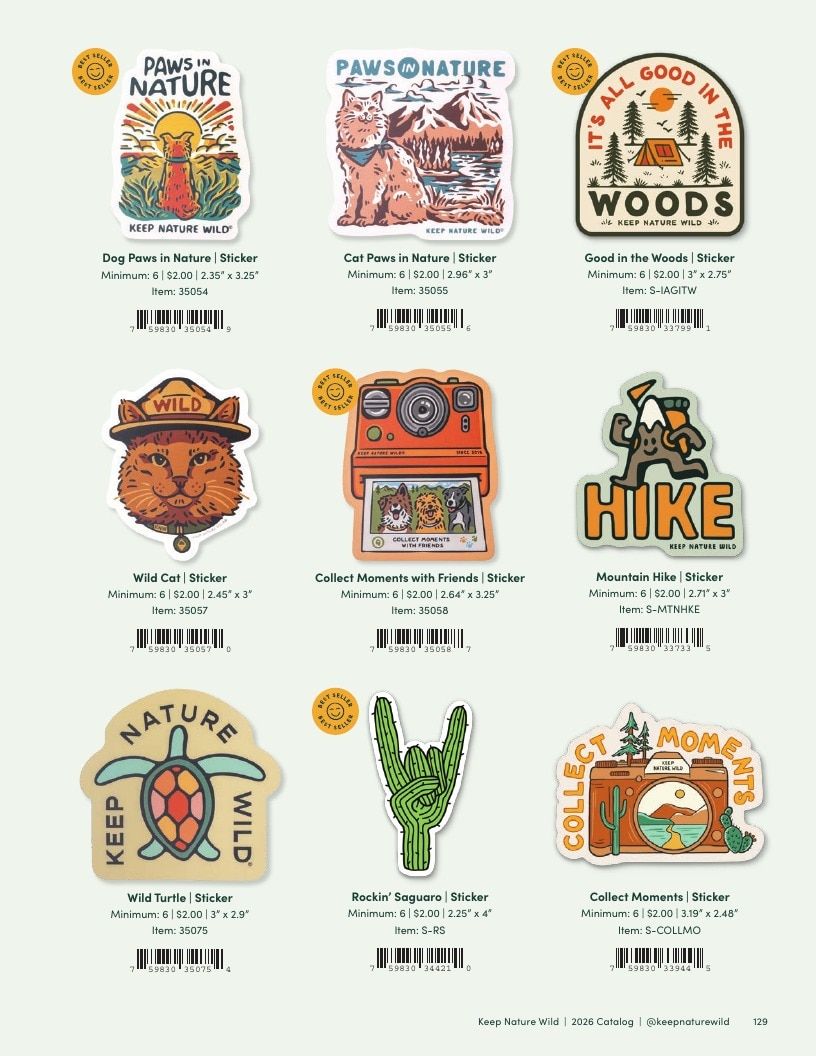 Keep Nature Wild Outdoor Apparel Catalog Weekly Ad January 1 - December 31, 2026