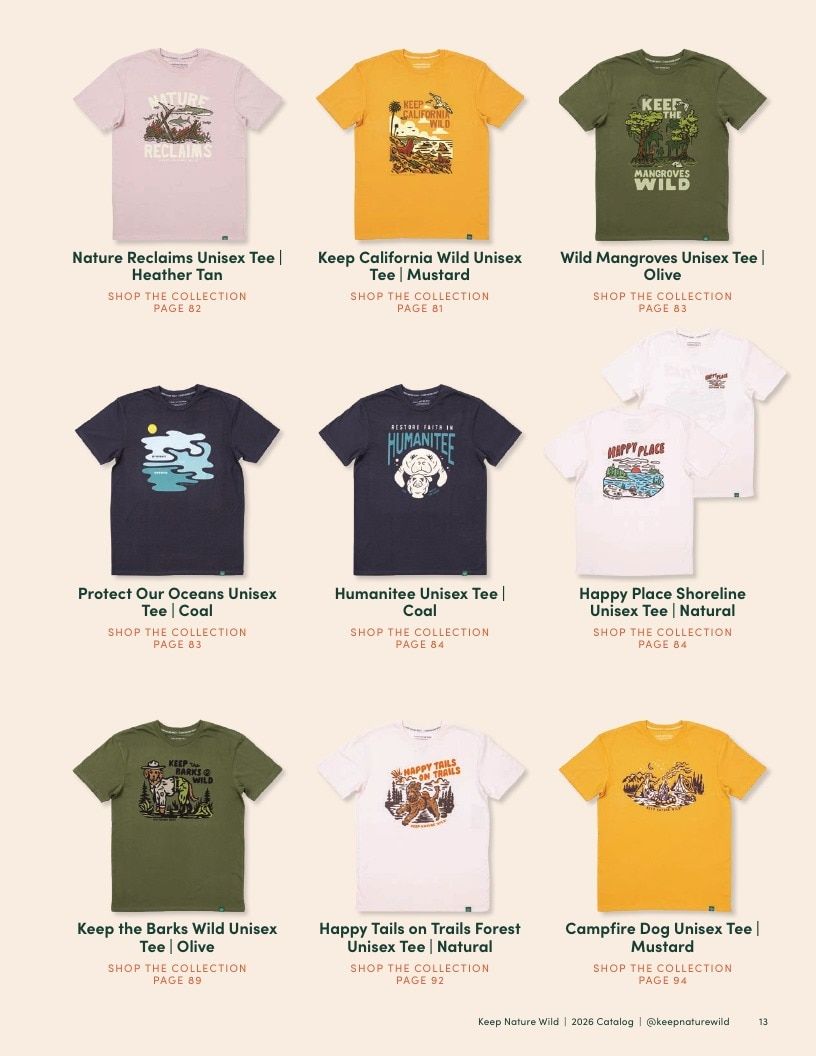 Keep Nature Wild Outdoor Apparel Catalog Weekly Ad January 1 - December 31, 2026