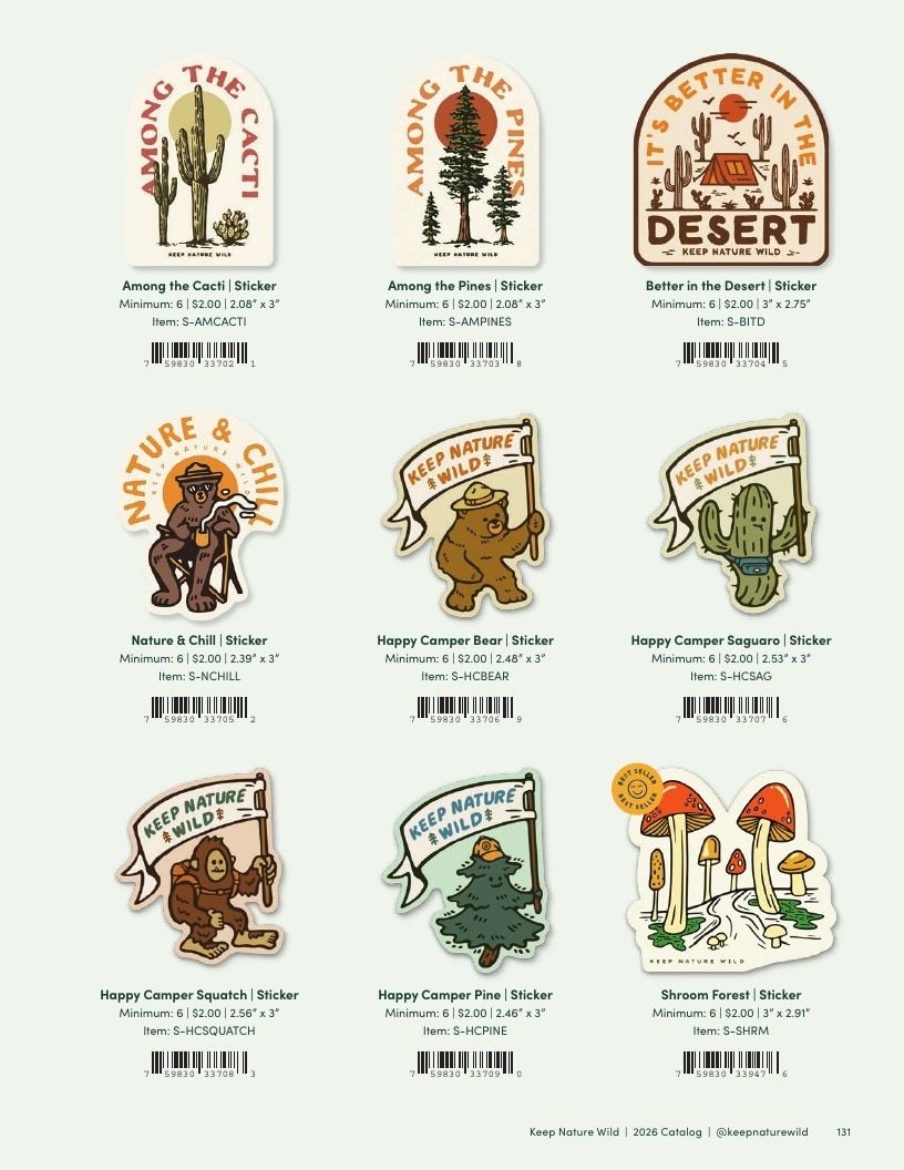 Keep Nature Wild Outdoor Apparel Catalog Weekly Ad January 1 - December 31, 2026