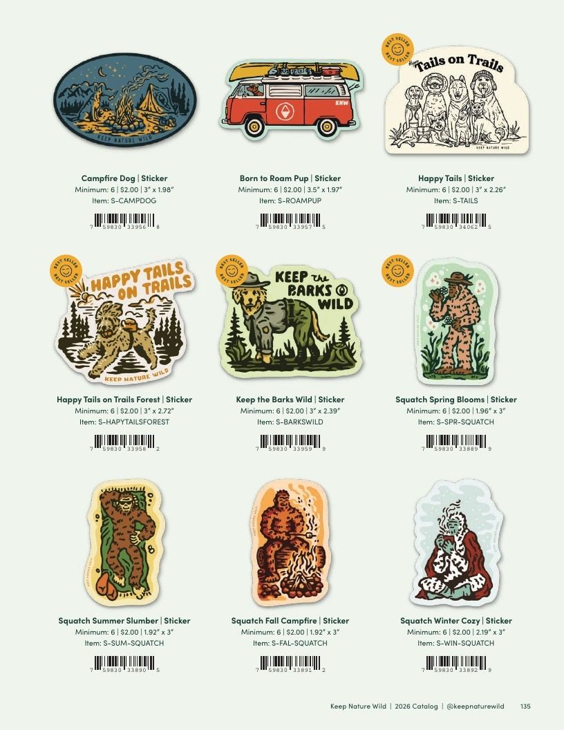 Keep Nature Wild Outdoor Apparel Catalog Weekly Ad January 1 - December 31, 2026