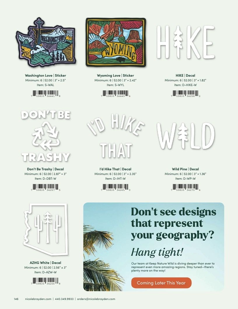 Keep Nature Wild Outdoor Apparel Catalog Weekly Ad January 1 - December 31, 2026