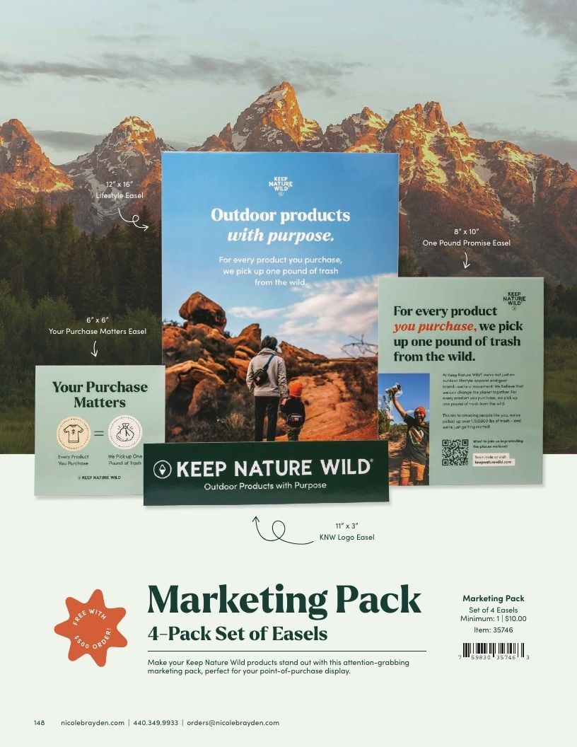Keep Nature Wild Outdoor Apparel Catalog Weekly Ad January 1 - December 31, 2026