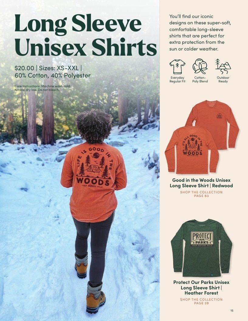 Keep Nature Wild Outdoor Apparel Catalog Weekly Ad January 1 - December 31, 2026