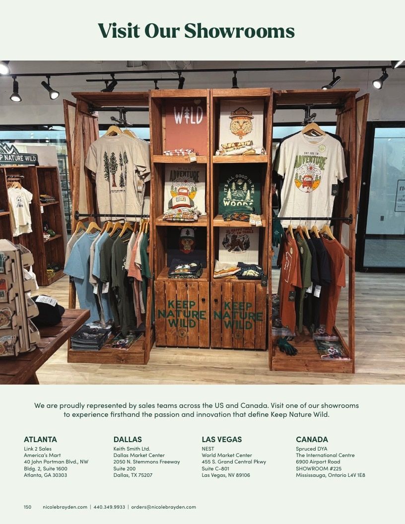 Keep Nature Wild Outdoor Apparel Catalog Weekly Ad January 1 - December 31, 2026