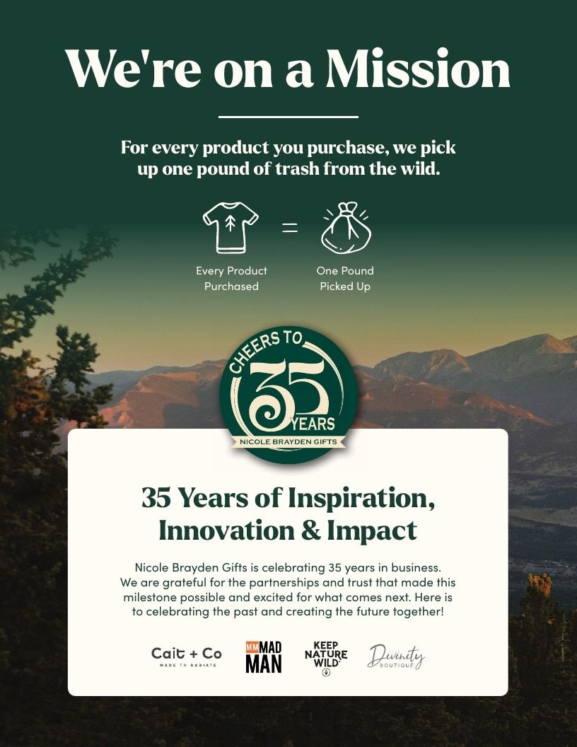 Keep Nature Wild Outdoor Apparel Catalog Weekly Ad January 1 - December 31, 2026