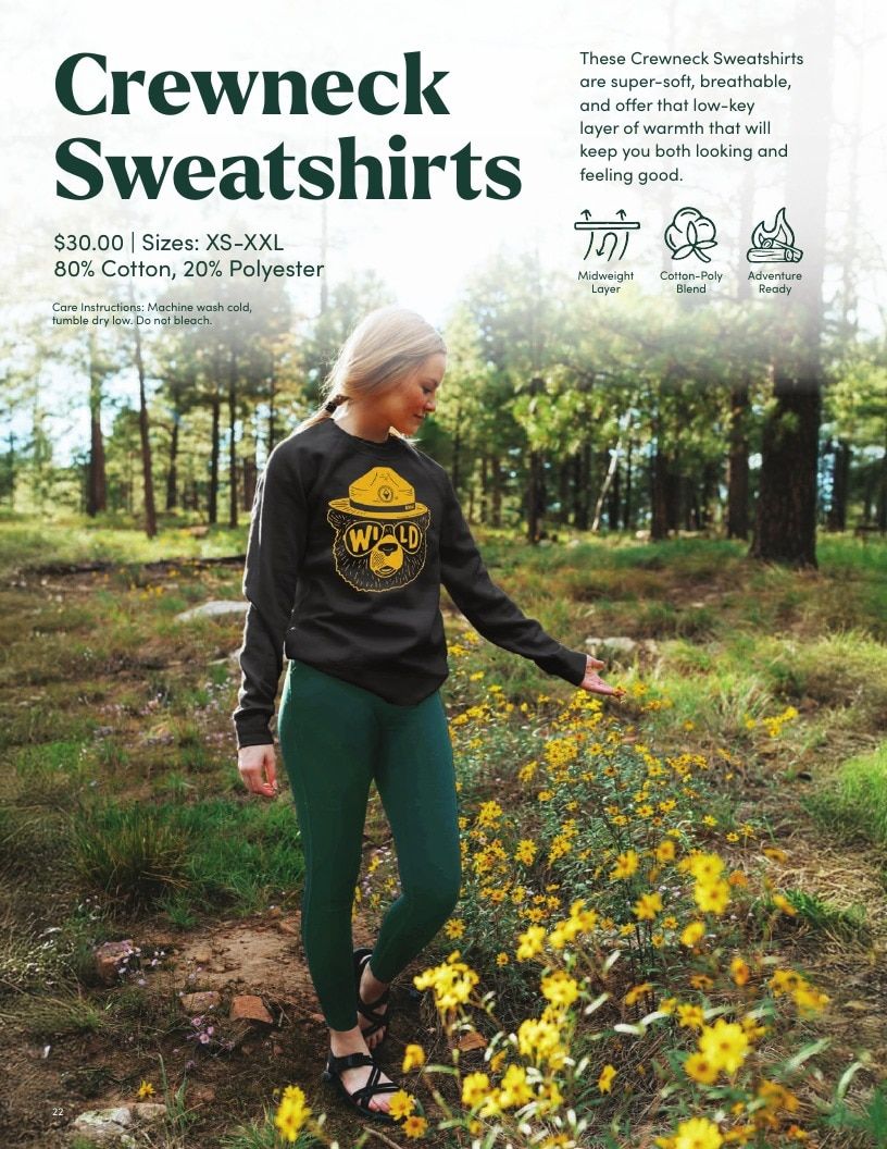 Keep Nature Wild Outdoor Apparel Catalog Weekly Ad January 1 - December 31, 2026