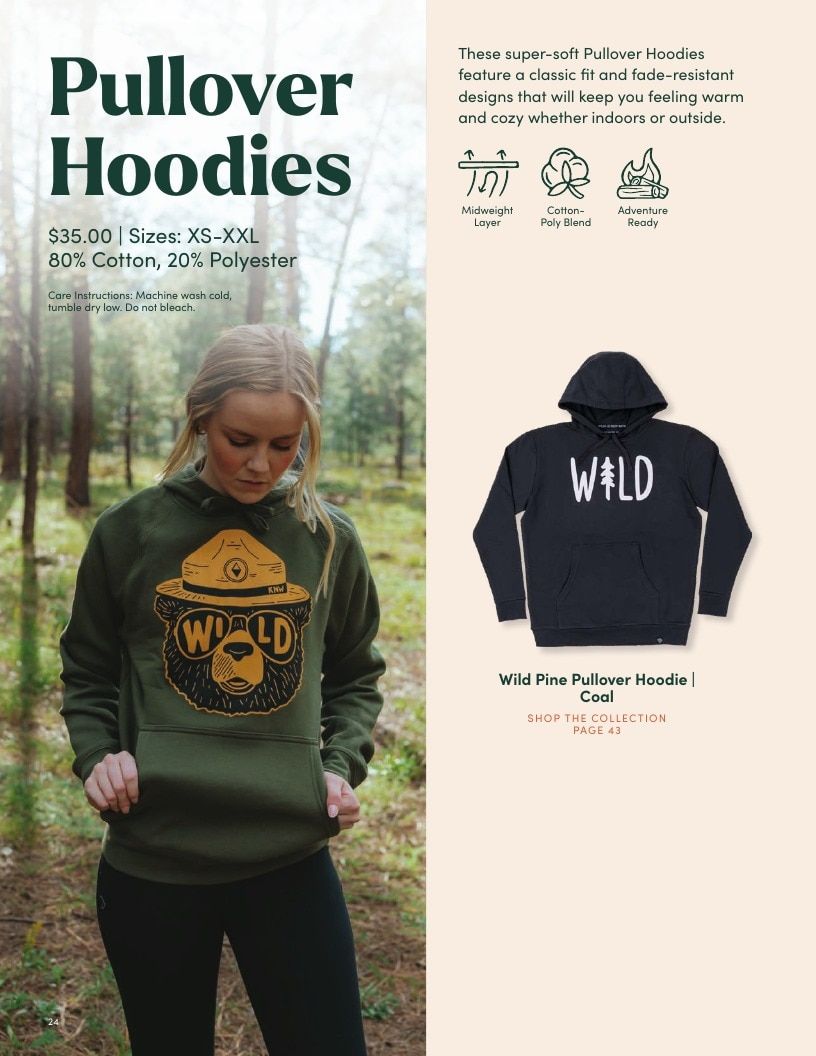 Keep Nature Wild Outdoor Apparel Catalog Weekly Ad January 1 - December 31, 2026