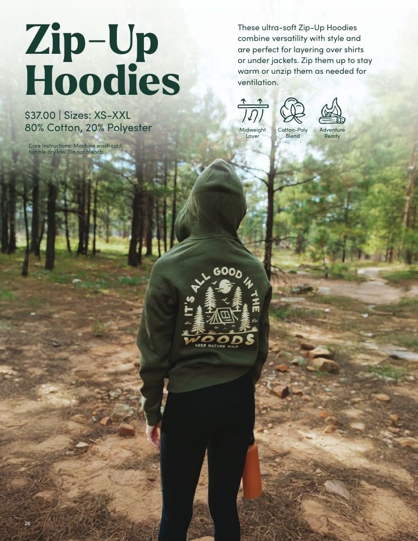 Keep Nature Wild Outdoor Apparel Catalog Weekly Ad January 1 - December 31, 2026