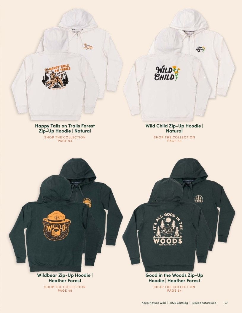 Keep Nature Wild Outdoor Apparel Catalog Weekly Ad January 1 - December 31, 2026