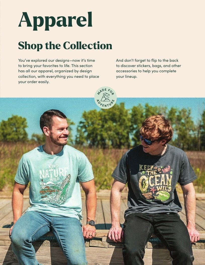 Keep Nature Wild Outdoor Apparel Catalog Weekly Ad January 1 - December 31, 2026