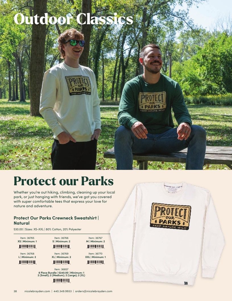 Keep Nature Wild Outdoor Apparel Catalog Weekly Ad January 1 - December 31, 2026