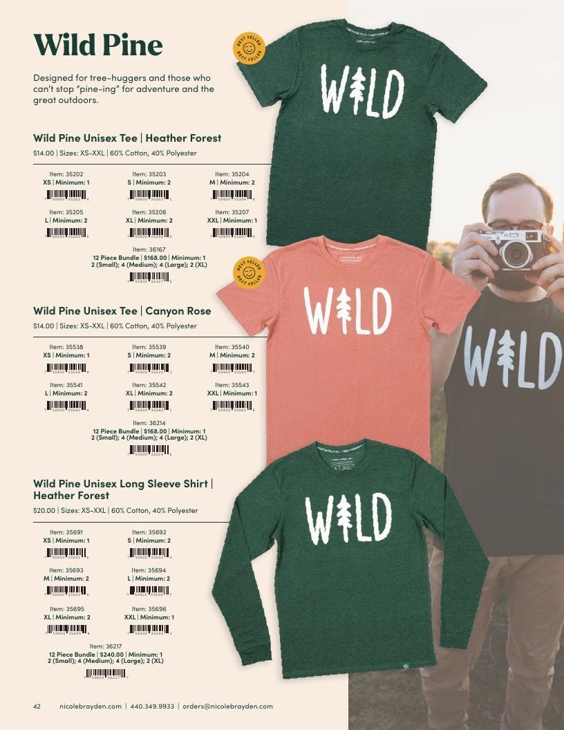 Keep Nature Wild Outdoor Apparel Catalog Weekly Ad January 1 - December 31, 2026