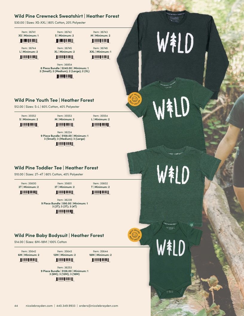 Keep Nature Wild Outdoor Apparel Catalog Weekly Ad January 1 - December 31, 2026