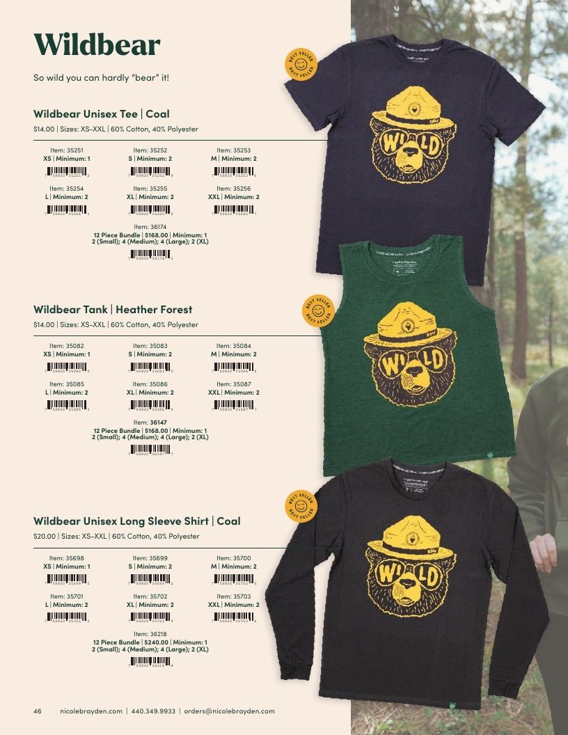 Keep Nature Wild Outdoor Apparel Catalog Weekly Ad January 1 - December 31, 2026