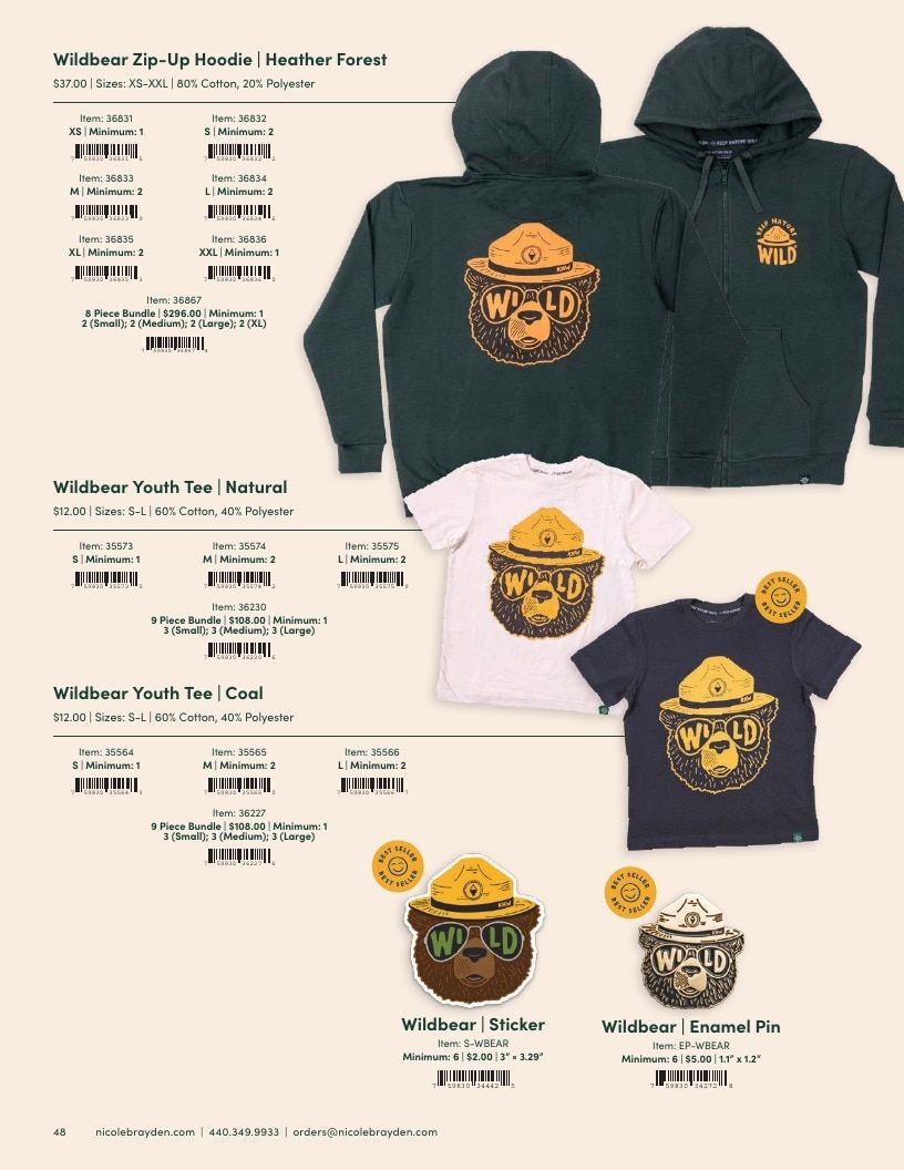 Keep Nature Wild Outdoor Apparel Catalog Weekly Ad January 1 - December 31, 2026