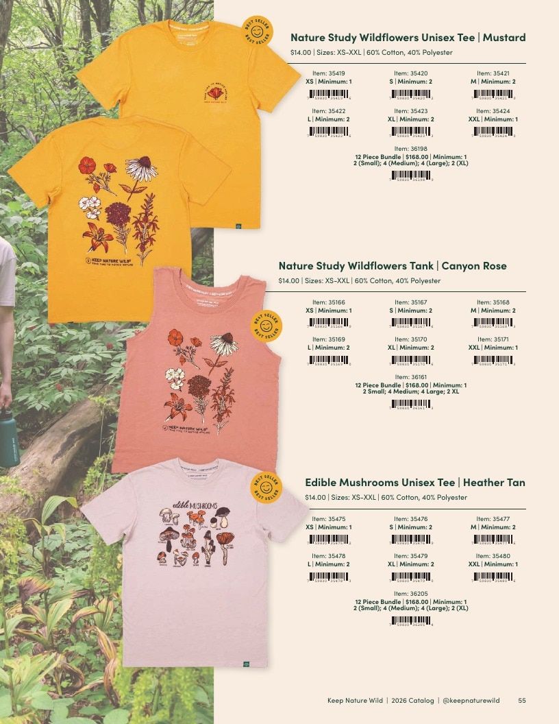 Keep Nature Wild Outdoor Apparel Catalog Weekly Ad January 1 - December 31, 2026