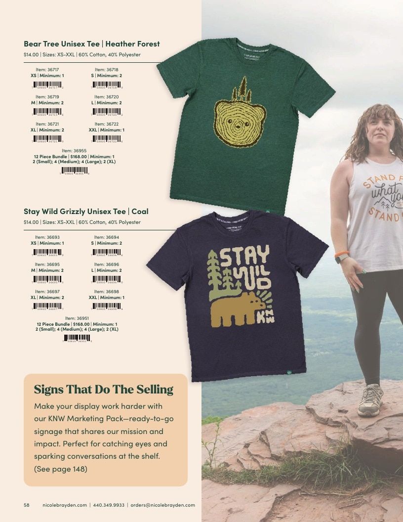 Keep Nature Wild Outdoor Apparel Catalog Weekly Ad January 1 - December 31, 2026