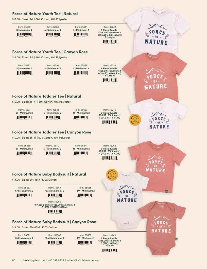 Keep Nature Wild Outdoor Apparel Catalog Weekly Ad January 1 - December 31, 2026