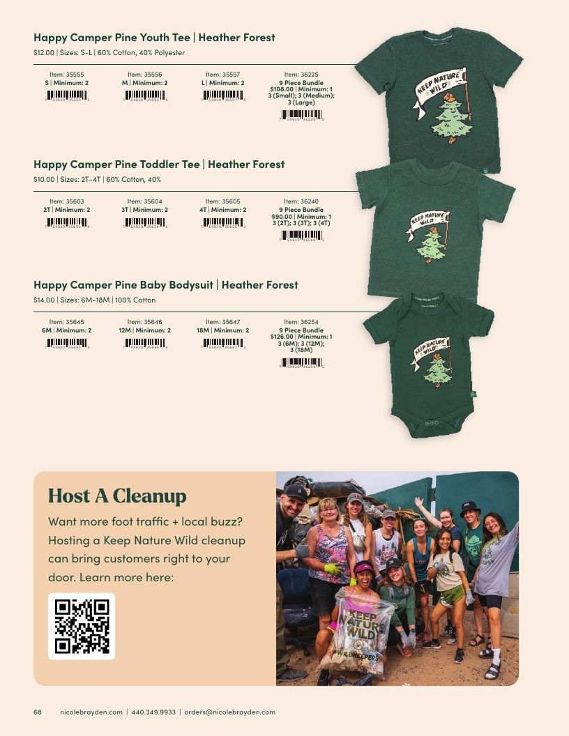 Keep Nature Wild Outdoor Apparel Catalog Weekly Ad January 1 - December 31, 2026