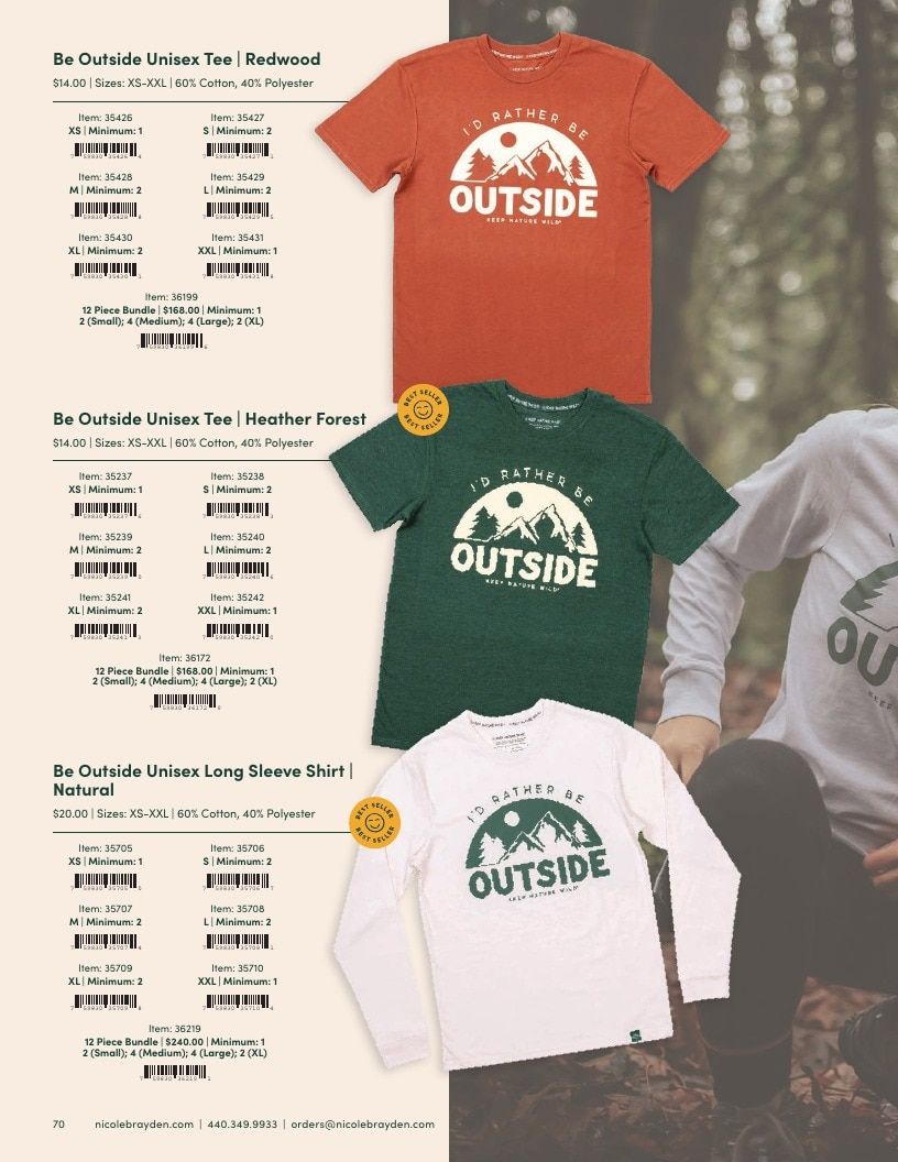 Keep Nature Wild Outdoor Apparel Catalog Weekly Ad January 1 - December 31, 2026