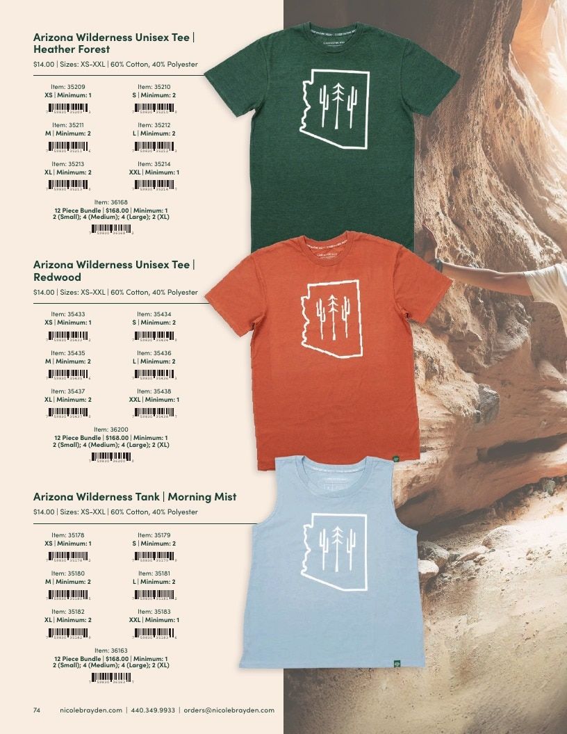 Keep Nature Wild Outdoor Apparel Catalog Weekly Ad January 1 - December 31, 2026