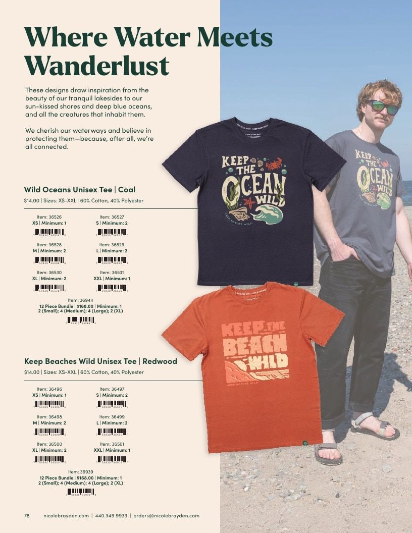 Keep Nature Wild Outdoor Apparel Catalog Weekly Ad January 1 - December 31, 2026