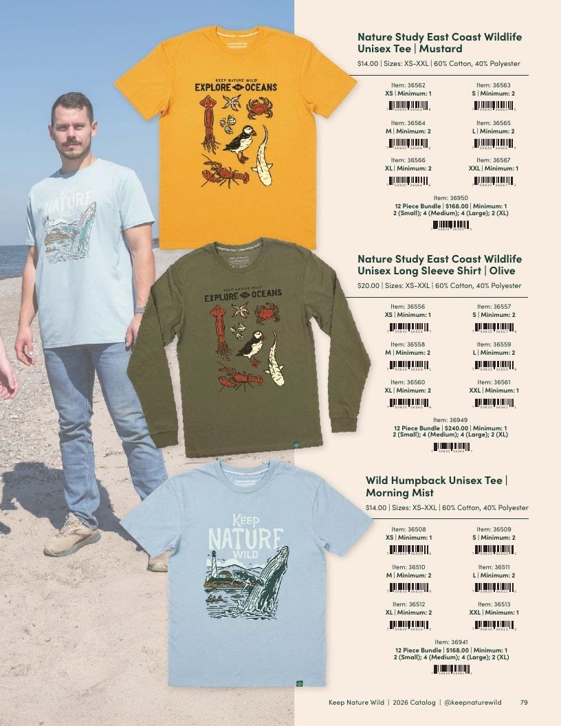 Keep Nature Wild Outdoor Apparel Catalog Weekly Ad January 1 - December 31, 2026