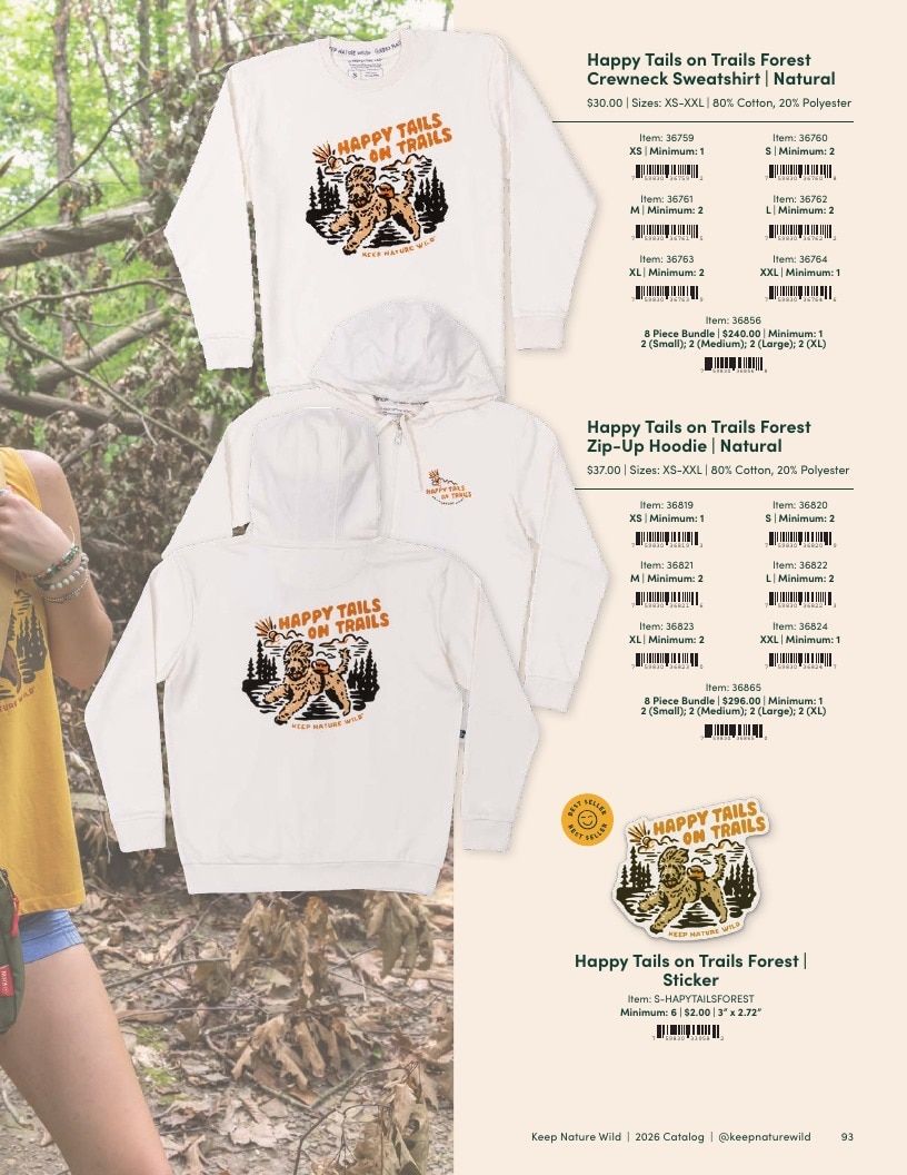 Keep Nature Wild Outdoor Apparel Catalog Weekly Ad January 1 - December 31, 2026