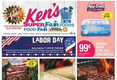 Ken's Super Fair Foods Weekly Ad August 30 - September 5, 2026
