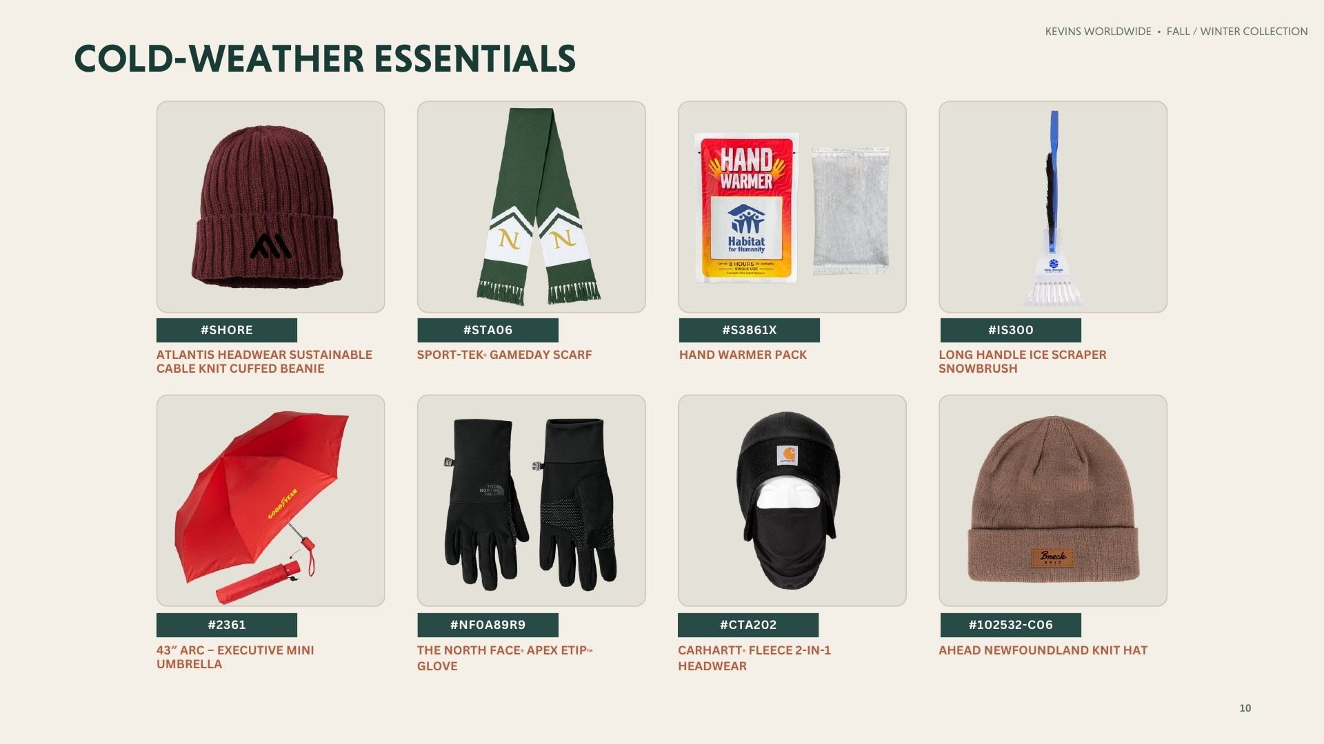 Kevin's Worldwide Fall and Winter Branded Products Catalog Weekly Ad January 1 - December 31, 2026