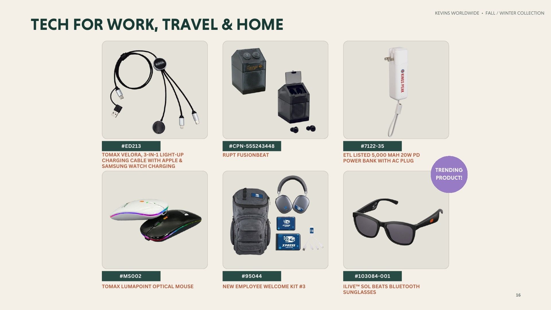 Kevin's Worldwide Fall and Winter Branded Products Catalog Weekly Ad January 1 - December 31, 2026