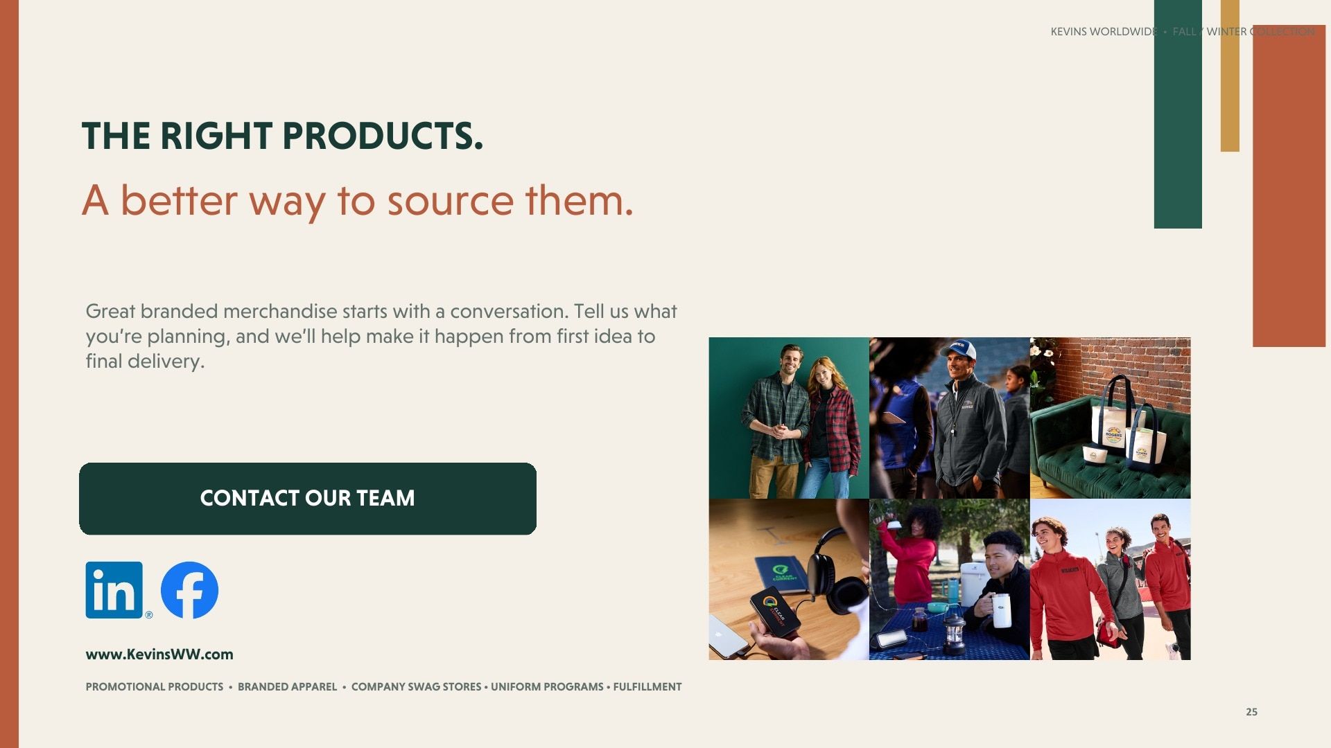 Kevin's Worldwide Fall and Winter Branded Products Catalog Weekly Ad January 1 - December 31, 2026
