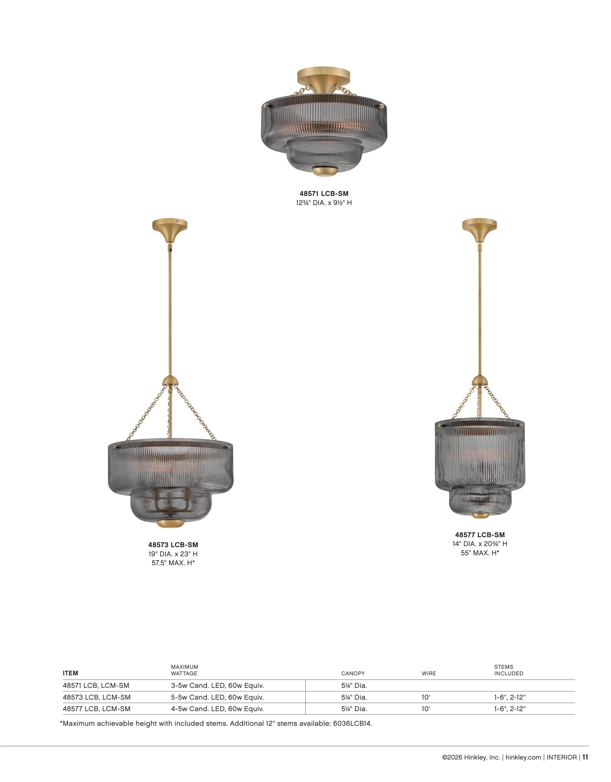 Hinkley Interior and Bath Lighting Weekly Ad January 1 - December 31, 2026