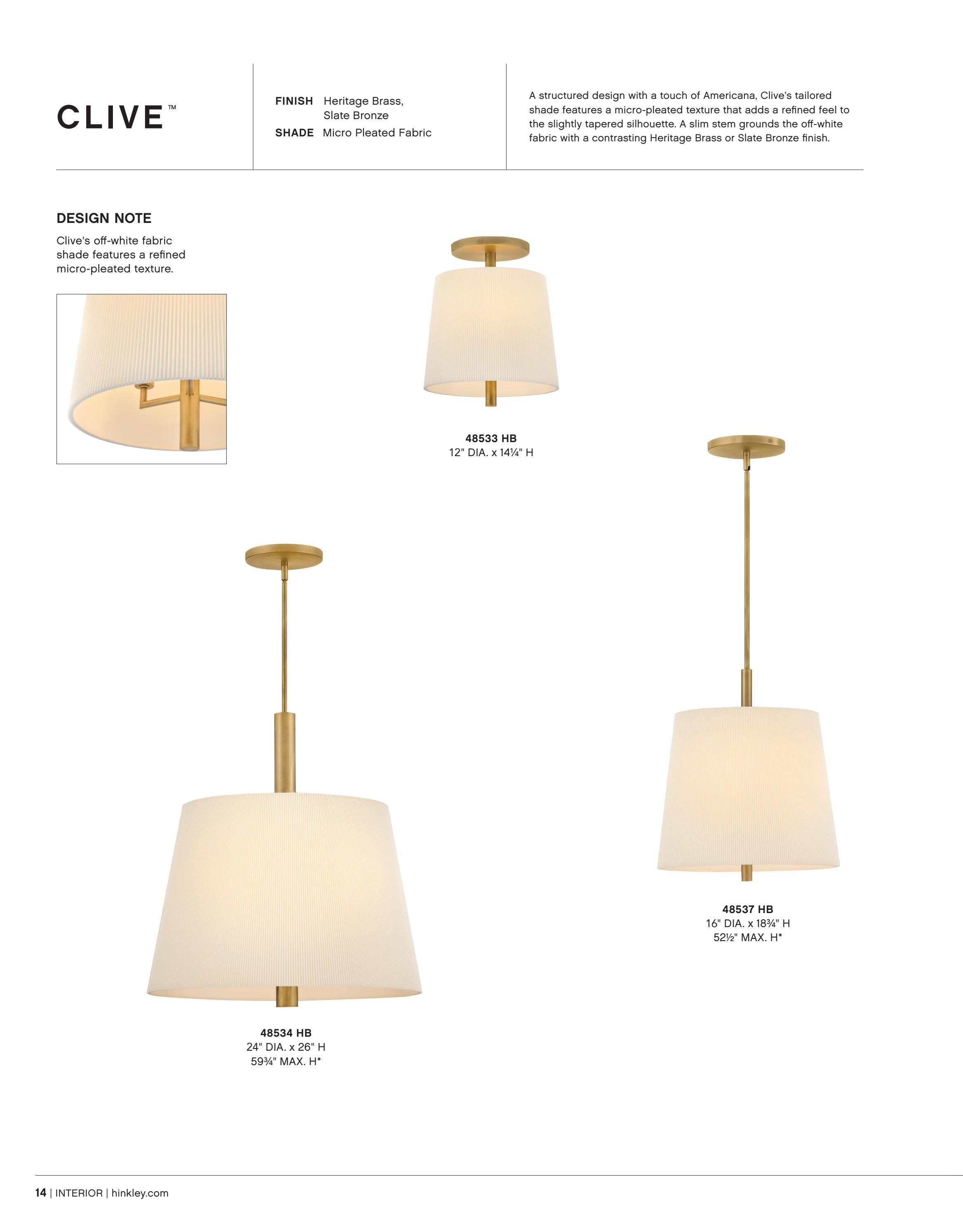 Hinkley Interior and Bath Lighting Weekly Ad January 1 - December 31, 2026