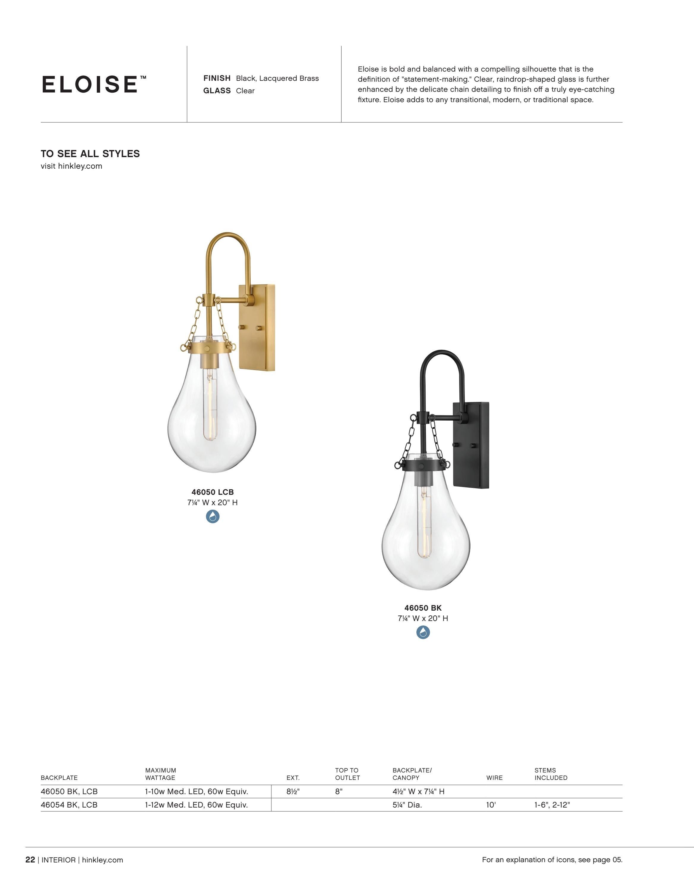 Hinkley Interior and Bath Lighting Weekly Ad January 1 - December 31, 2026