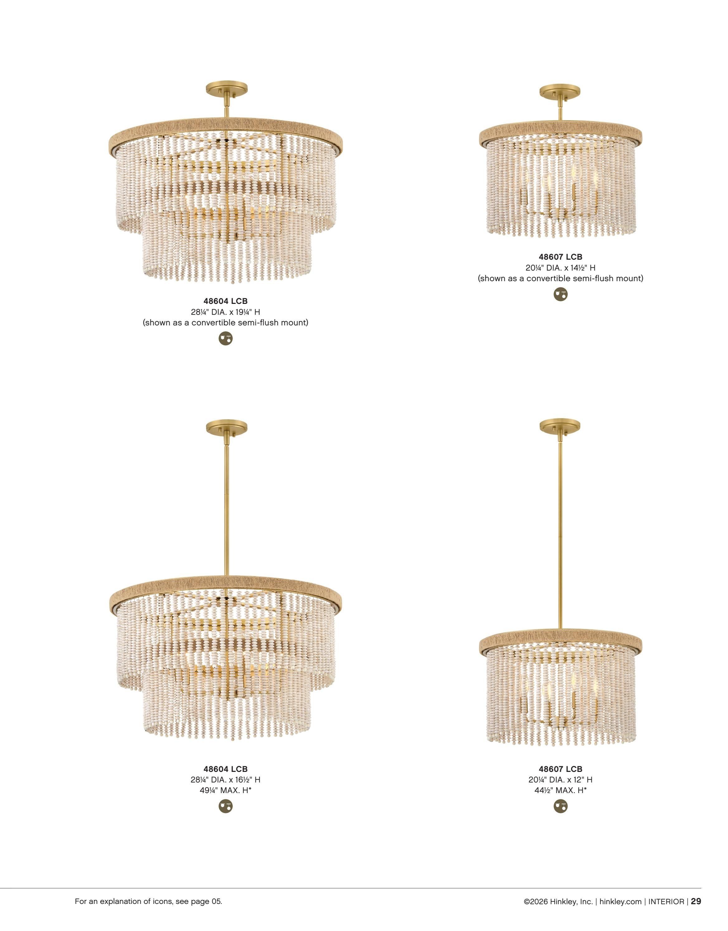 Hinkley Interior and Bath Lighting Weekly Ad January 1 - December 31, 2026