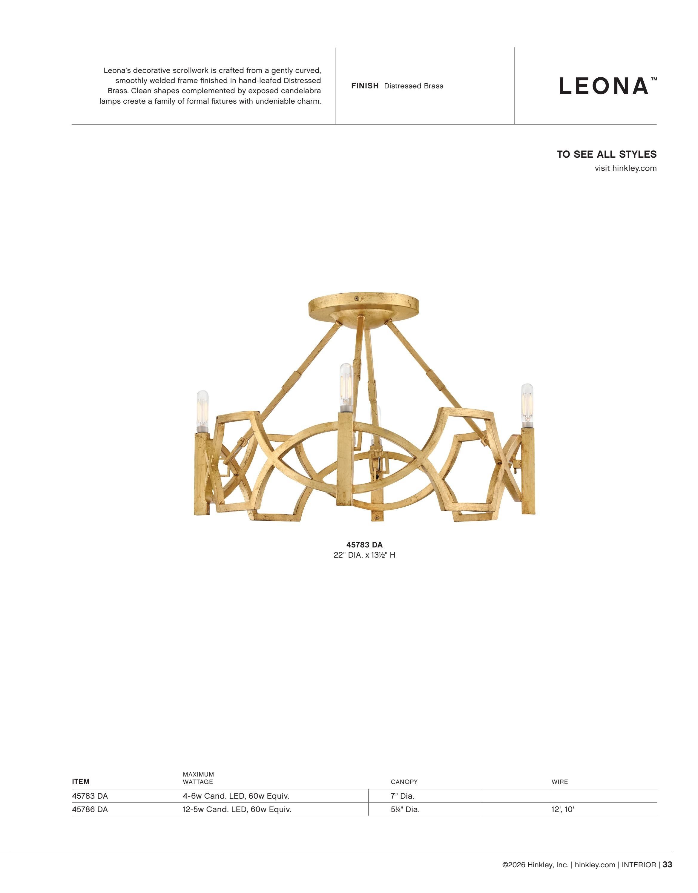 Hinkley Interior and Bath Lighting Weekly Ad January 1 - December 31, 2026