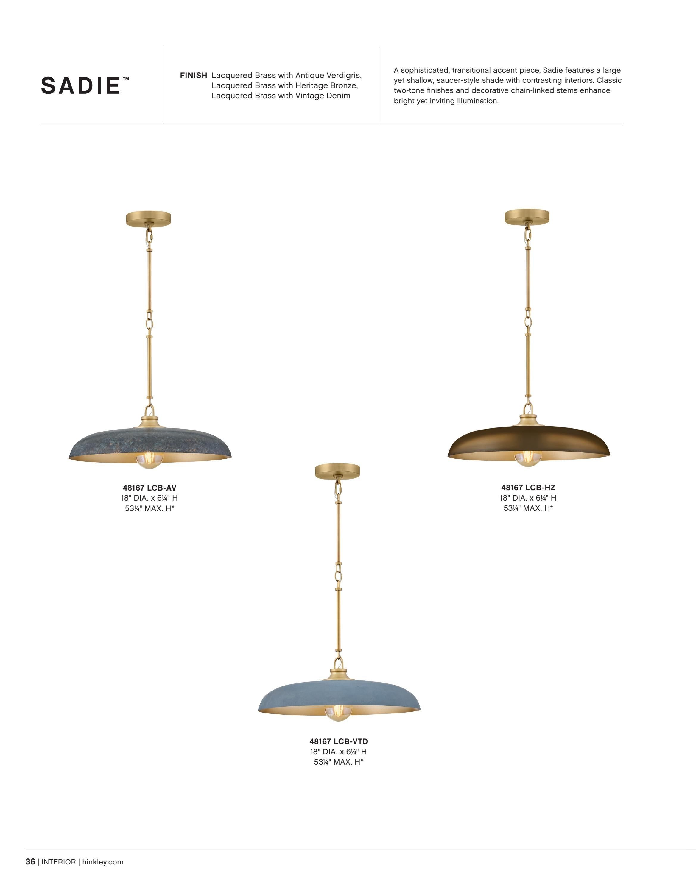 Hinkley Interior and Bath Lighting Weekly Ad January 1 - December 31, 2026