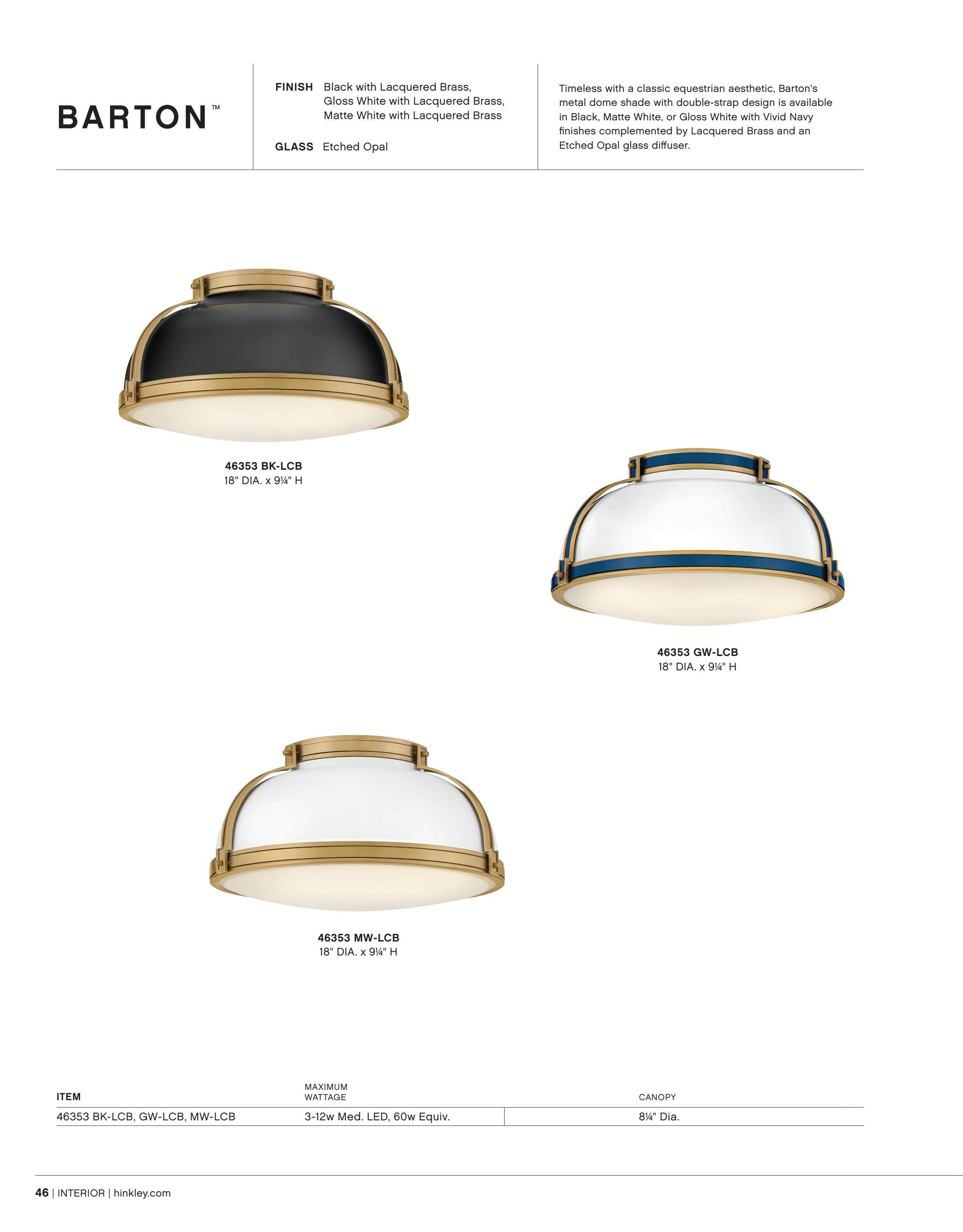 Hinkley Interior and Bath Lighting Weekly Ad January 1 - December 31, 2026