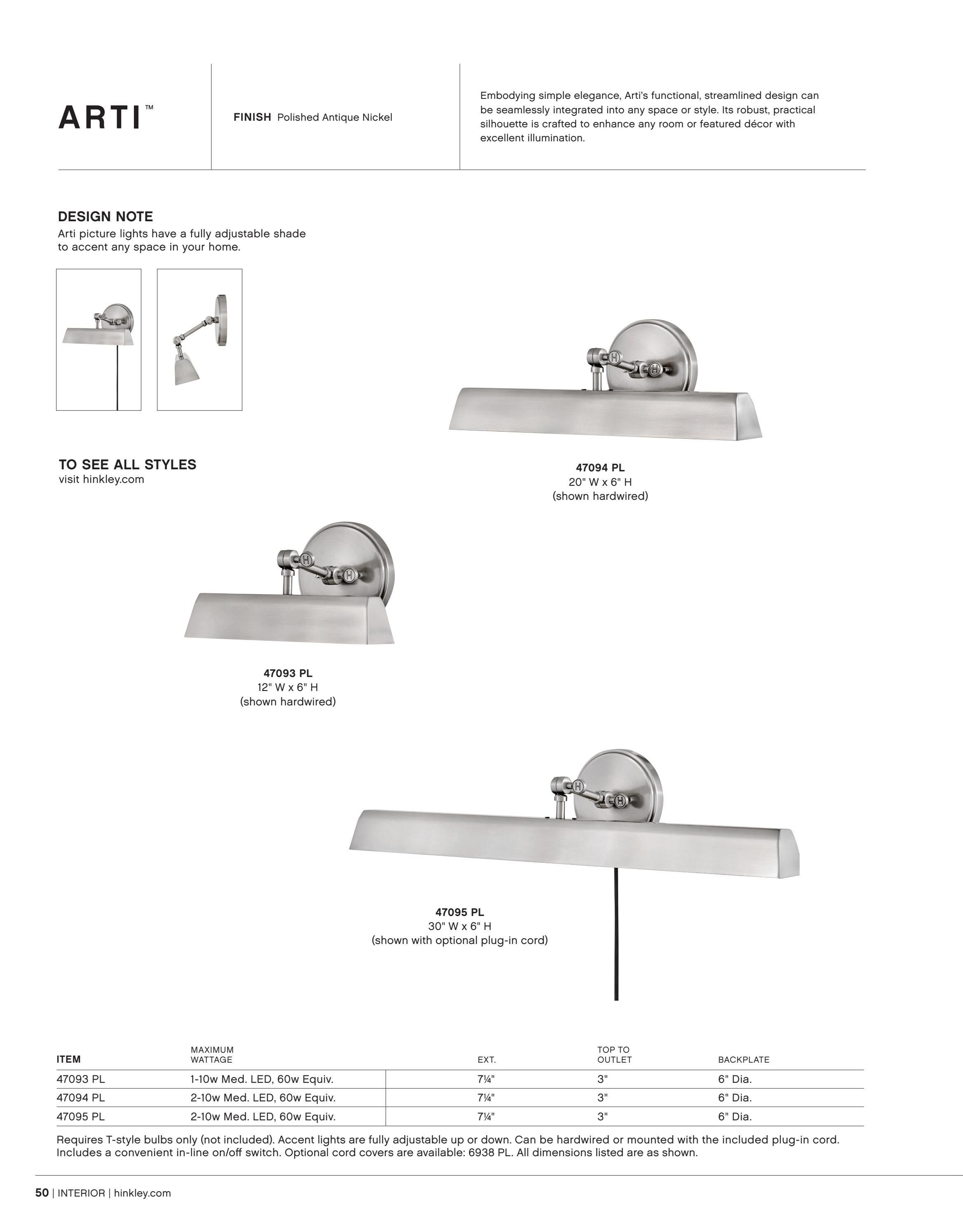 Hinkley Interior and Bath Lighting Weekly Ad January 1 - December 31, 2026