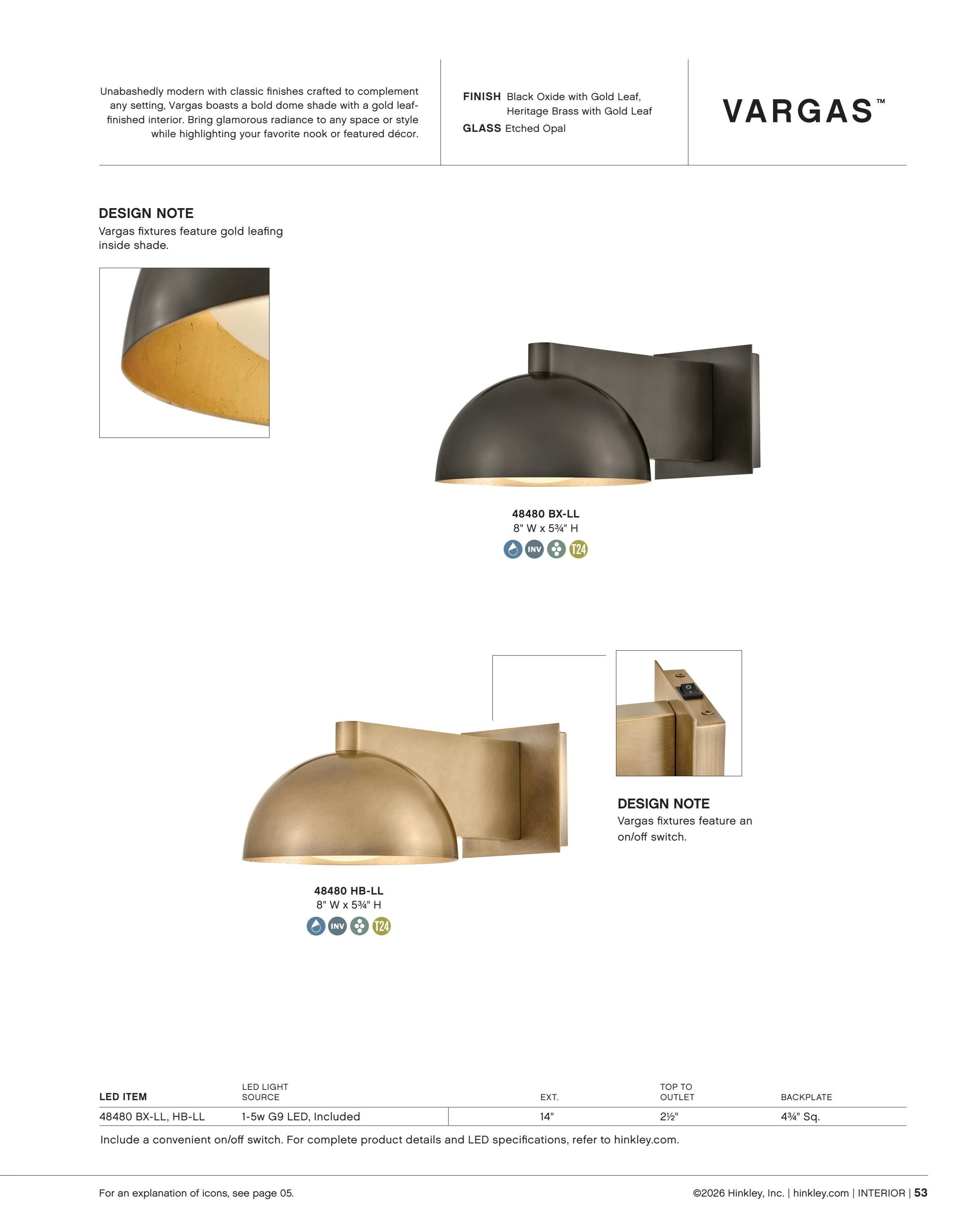 Hinkley Interior and Bath Lighting Weekly Ad January 1 - December 31, 2026